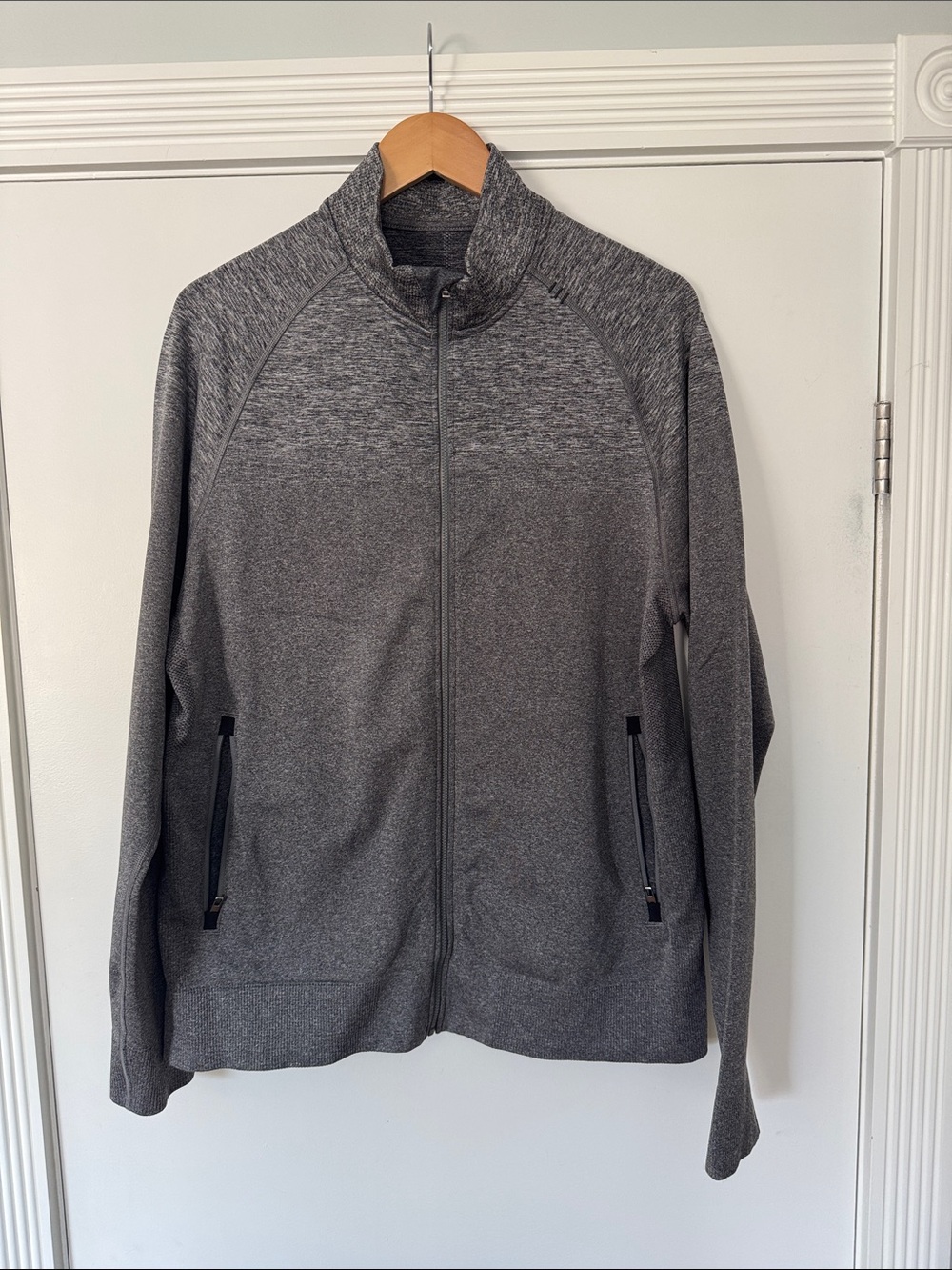 lululemon athletica Grey Full-Zip Performance Jacket